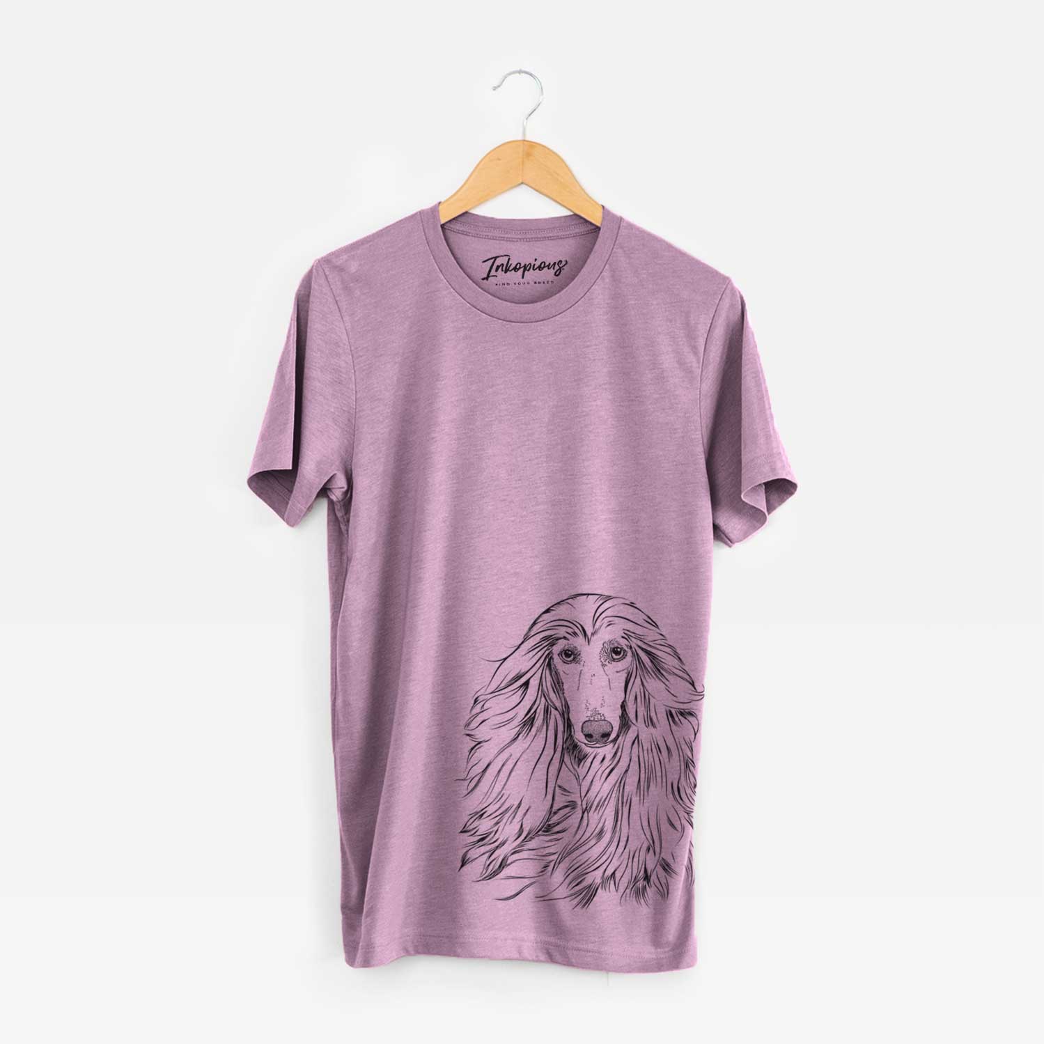 Bare Fabio the Afghan Hound - Unisex Crewneck