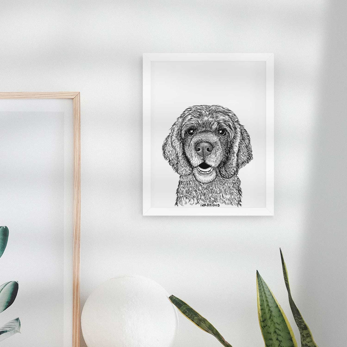 Fannie Mae the Cocker Spaniel Art Print