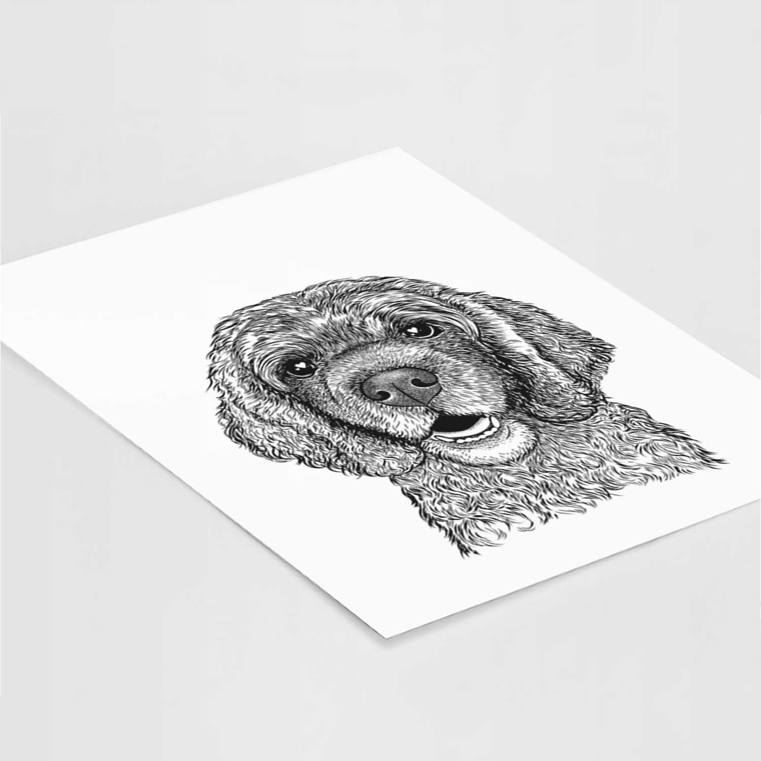 Fannie Mae the Cocker Spaniel Art Print