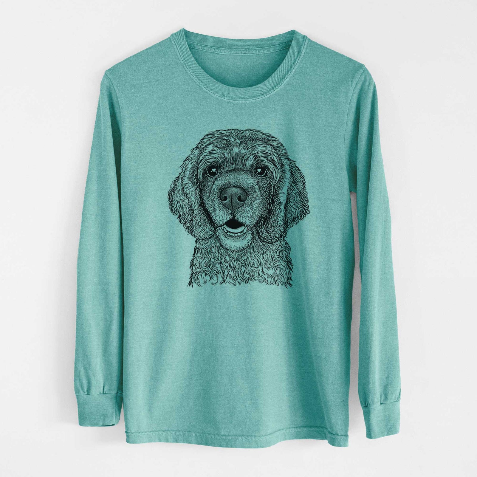 Bare Fannie Mae the Cocker Spaniel - Heavyweight 100% Cotton Long Sleeve
