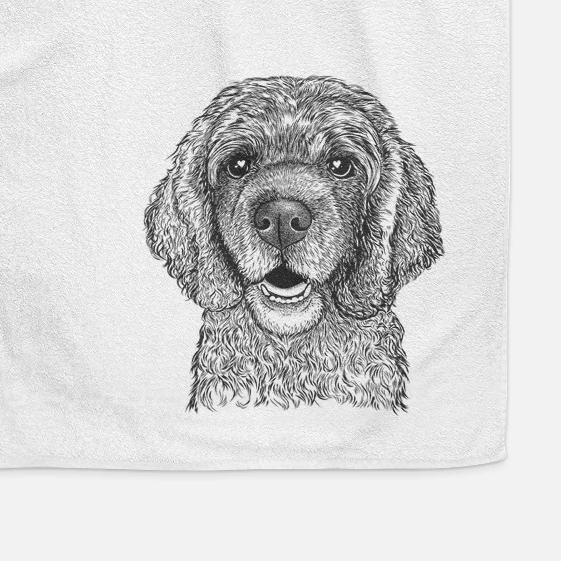 Fannie Mae the Cocker Spaniel Decorative Hand Towel