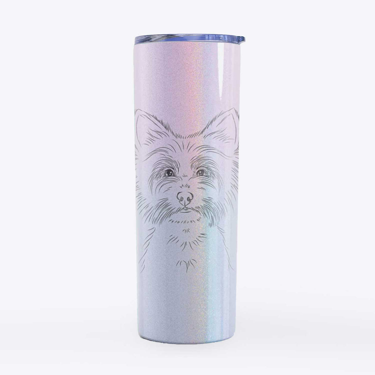 Farva the Yorkshire Terrier - 20oz Skinny Tumbler