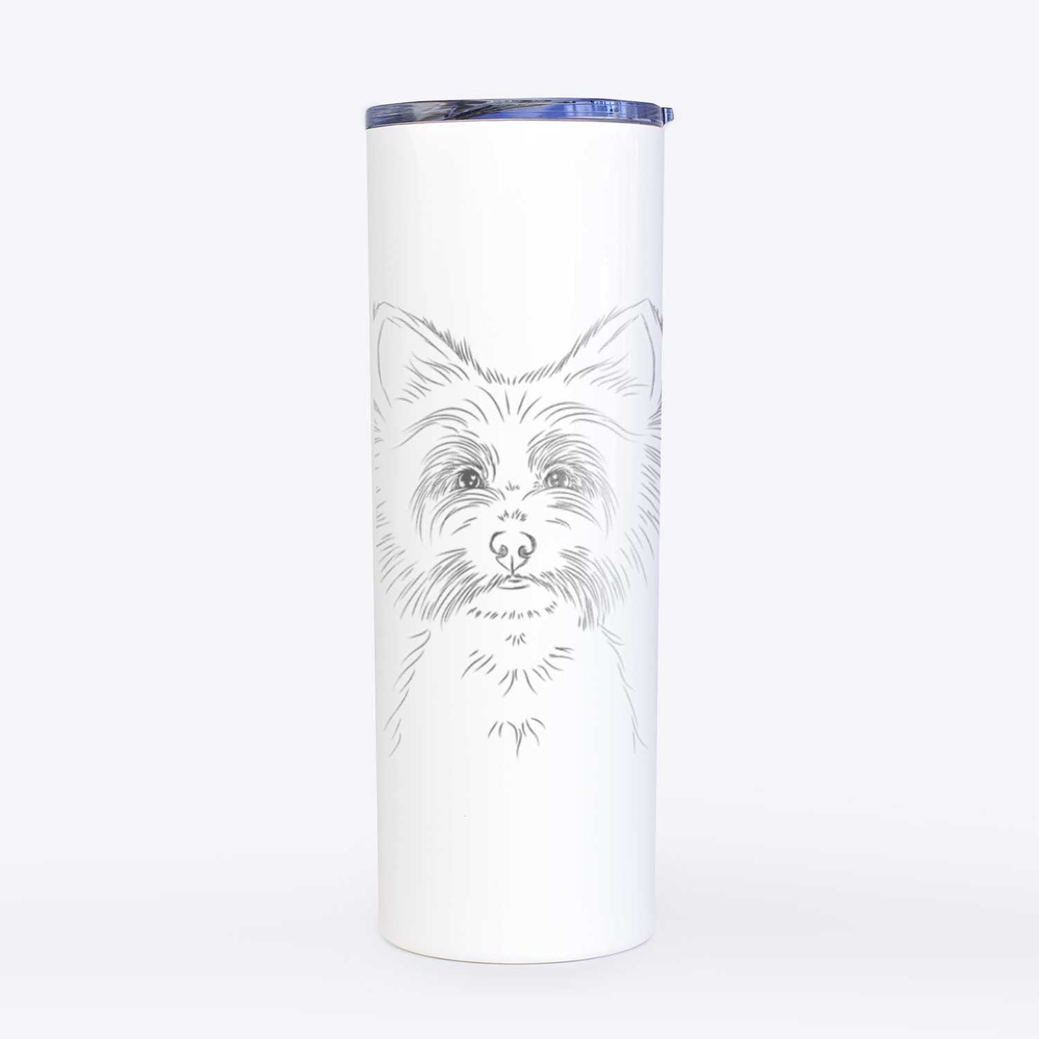 Farva the Yorkshire Terrier - 20oz Skinny Tumbler