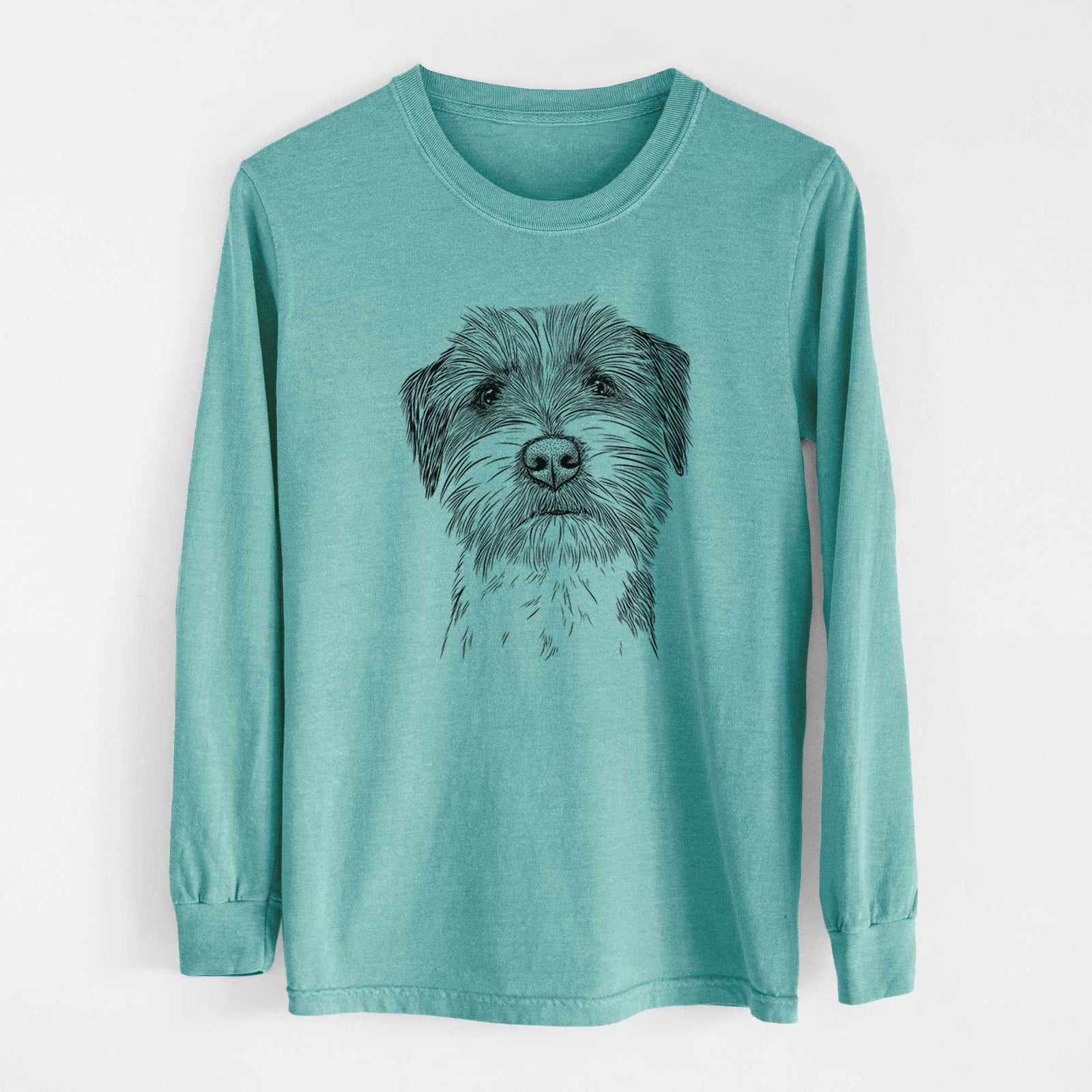 Bare Feis the Parson Russell Terrier - Heavyweight 100% Cotton Long Sleeve