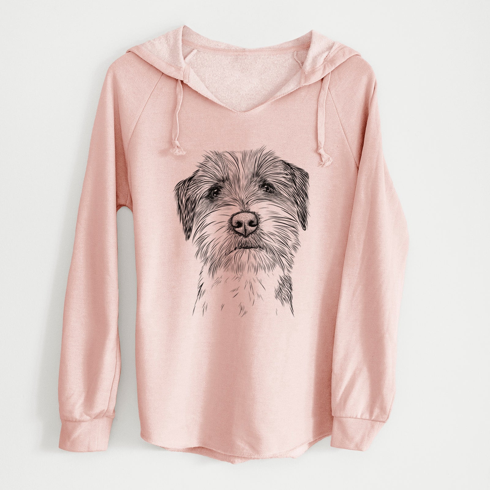 Bare Feis the Parson Russell Terrier - Cali Wave Hooded Sweatshirt