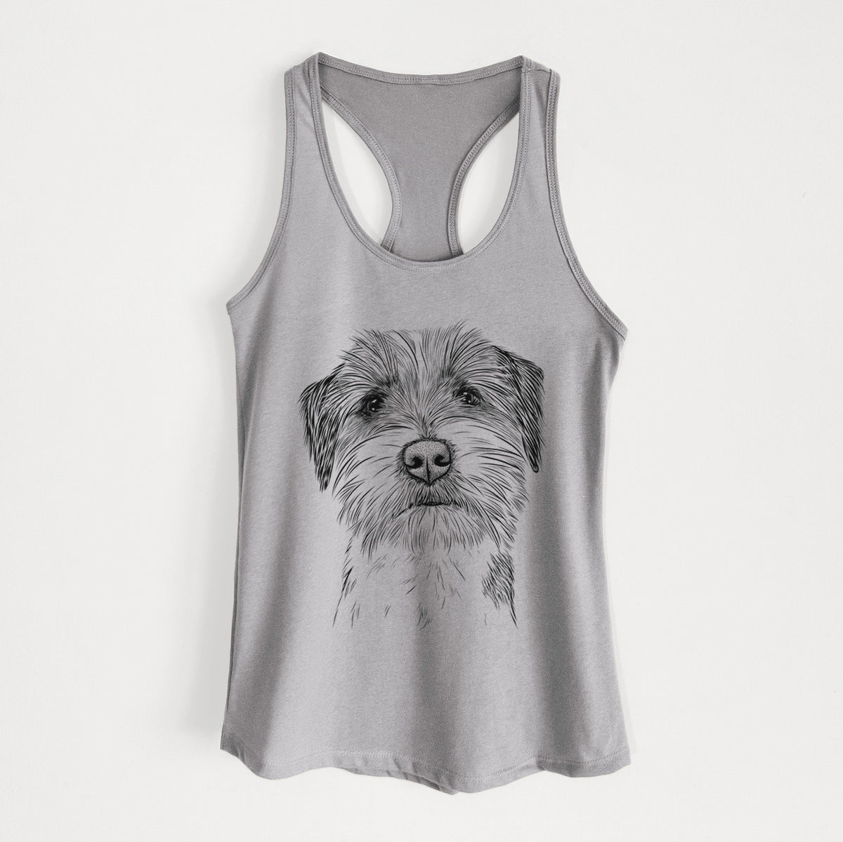 Feis the Parson Russell Terrier - Women&#39;s Racerback Tanktop