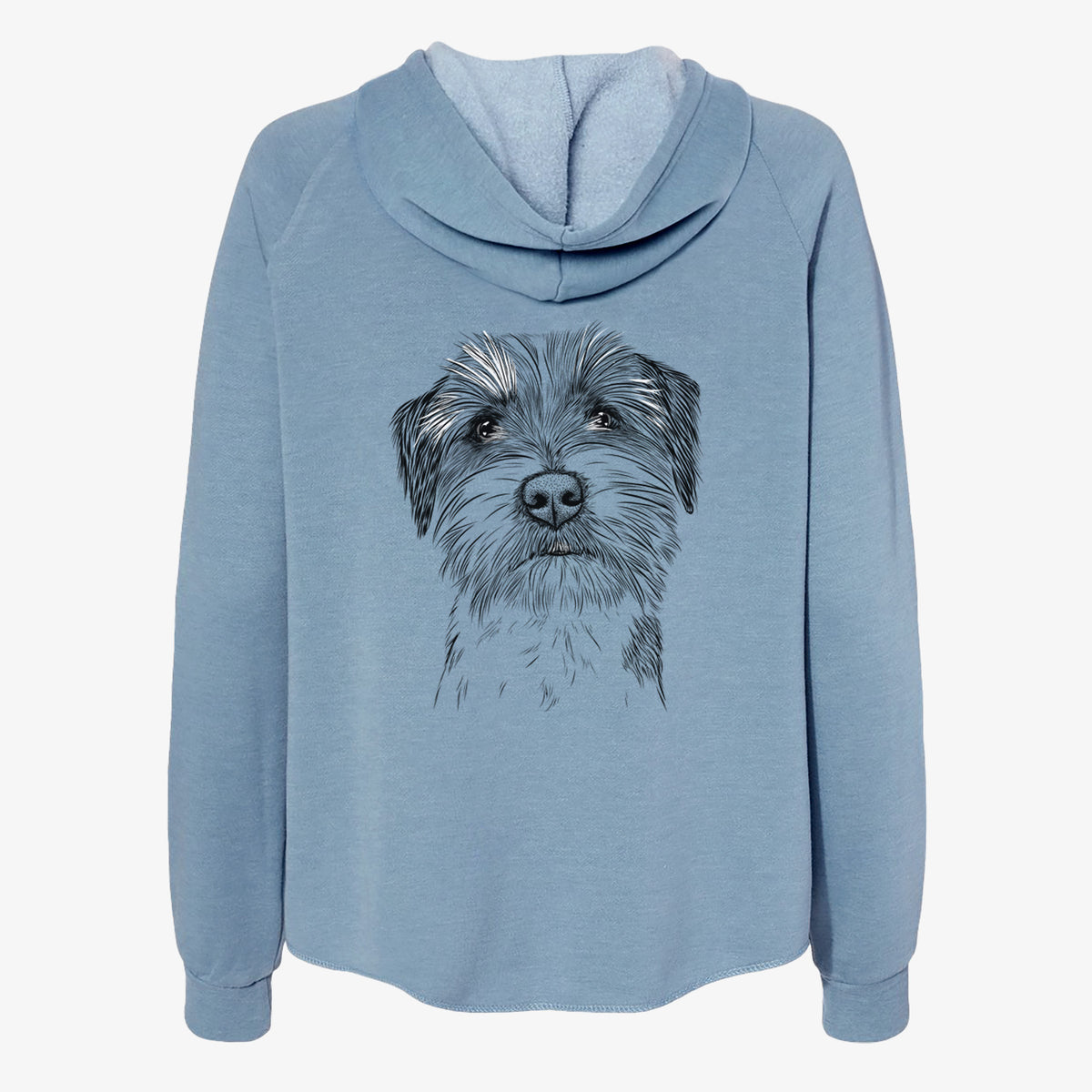 Feis the Parson Russell Terrier - Women's Cali Wave Zip-Up Sweatshirt