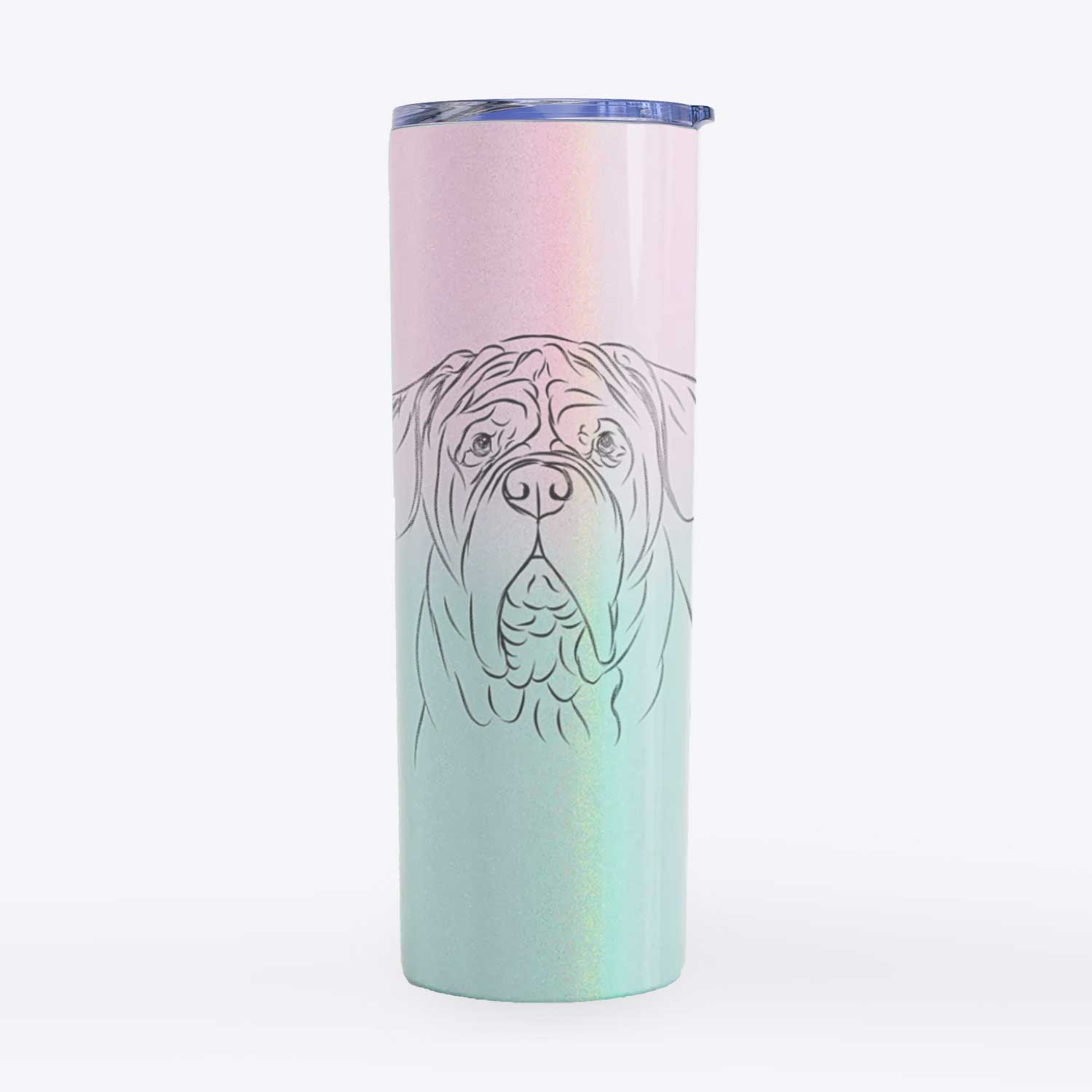 Felix the Dogue de Bordeaux - 20oz Skinny Tumbler