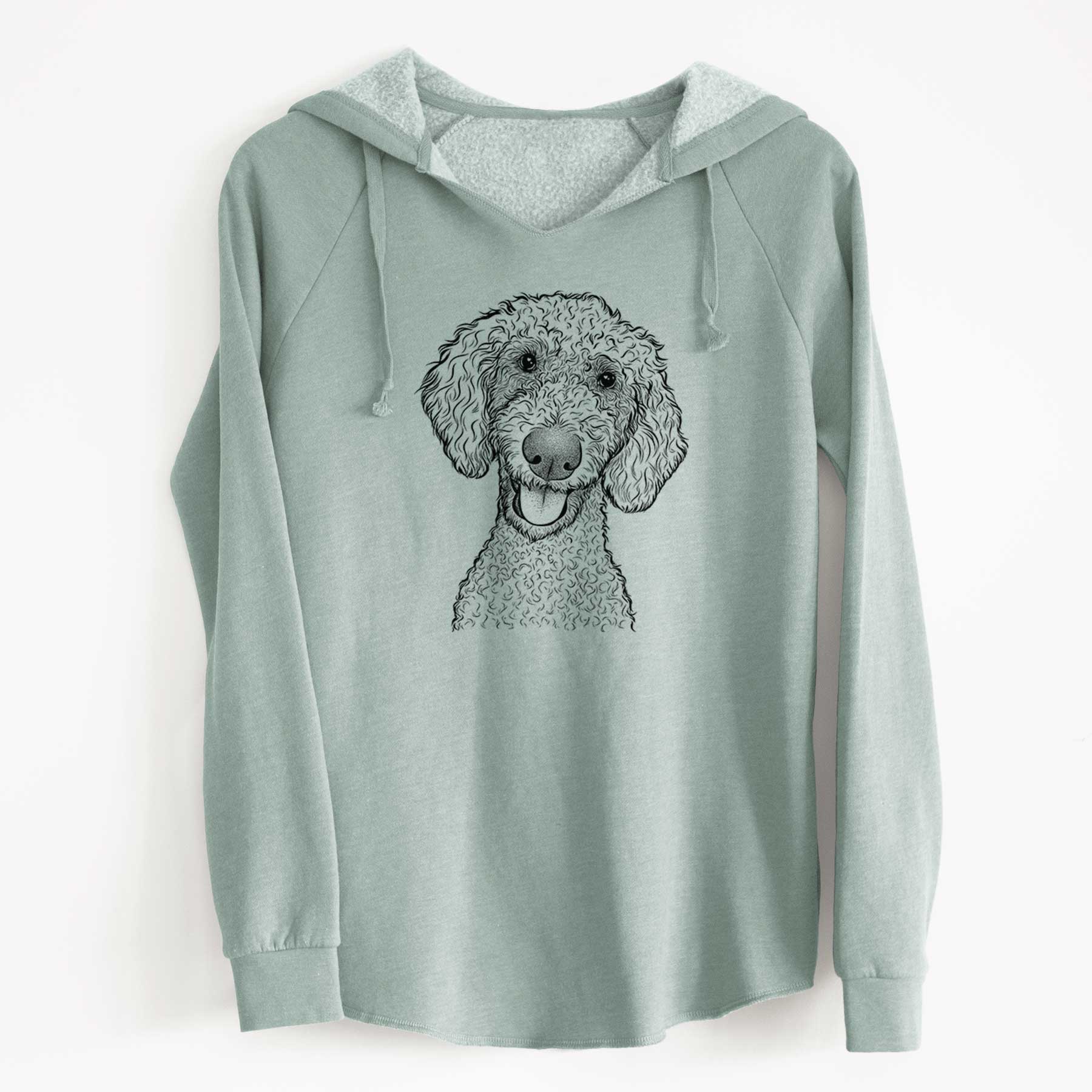 Bare Fenway the Goldendoodle - Cali Wave Hooded Sweatshirt
