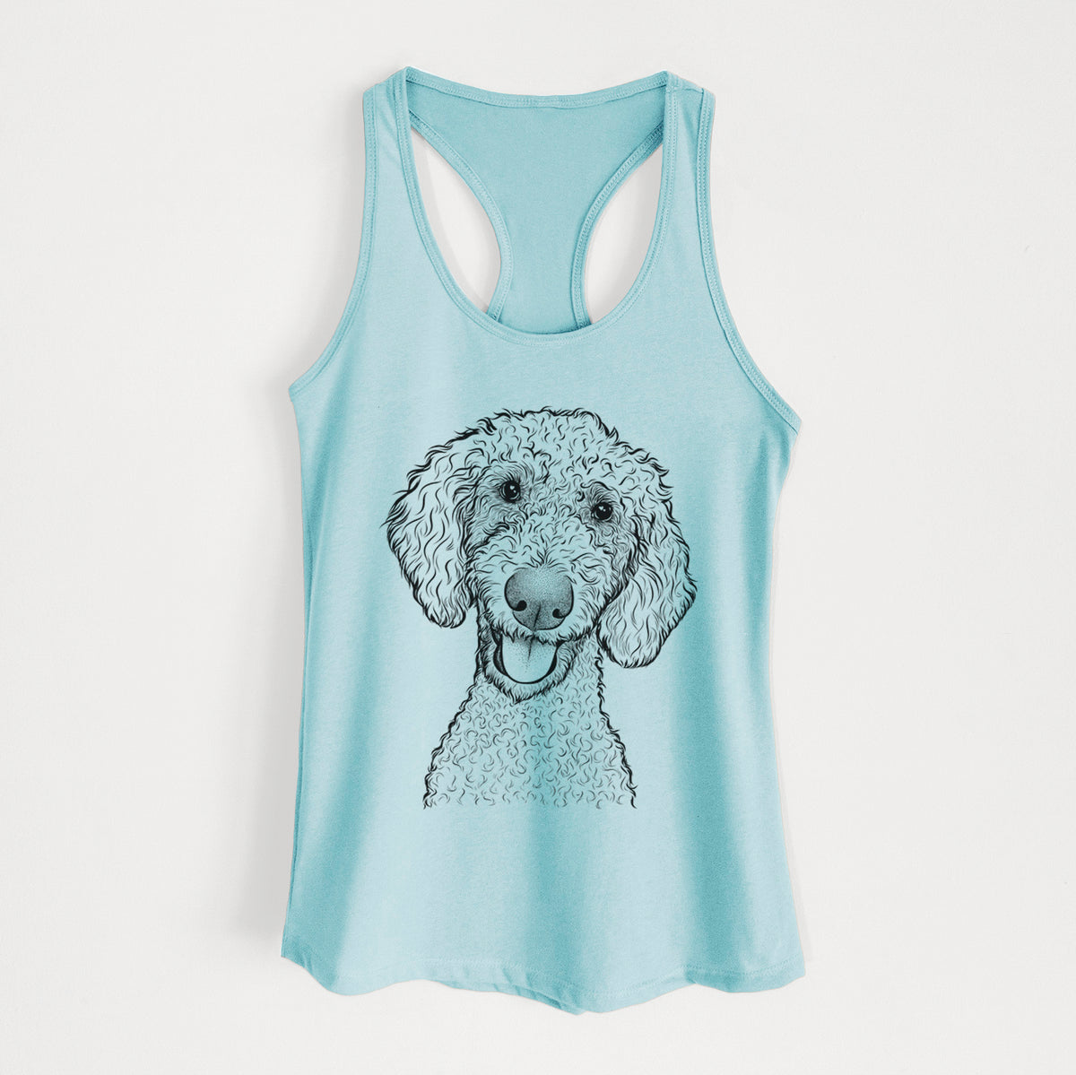 Fenway the Goldendoodle - Women's Racerback Tanktop