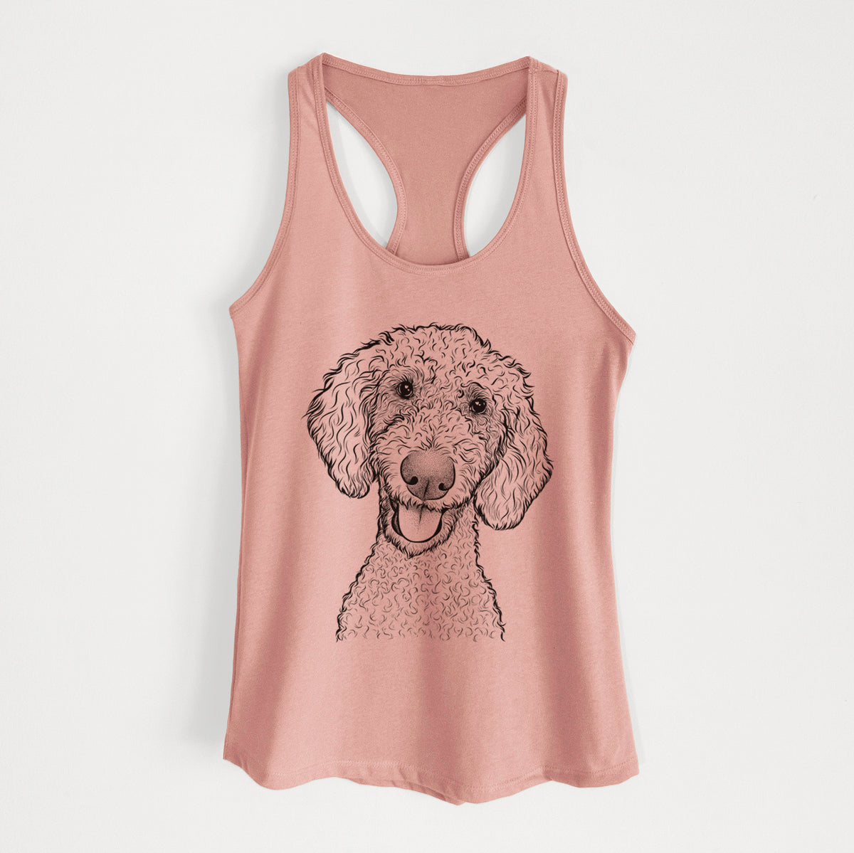 Fenway the Goldendoodle - Women's Racerback Tanktop