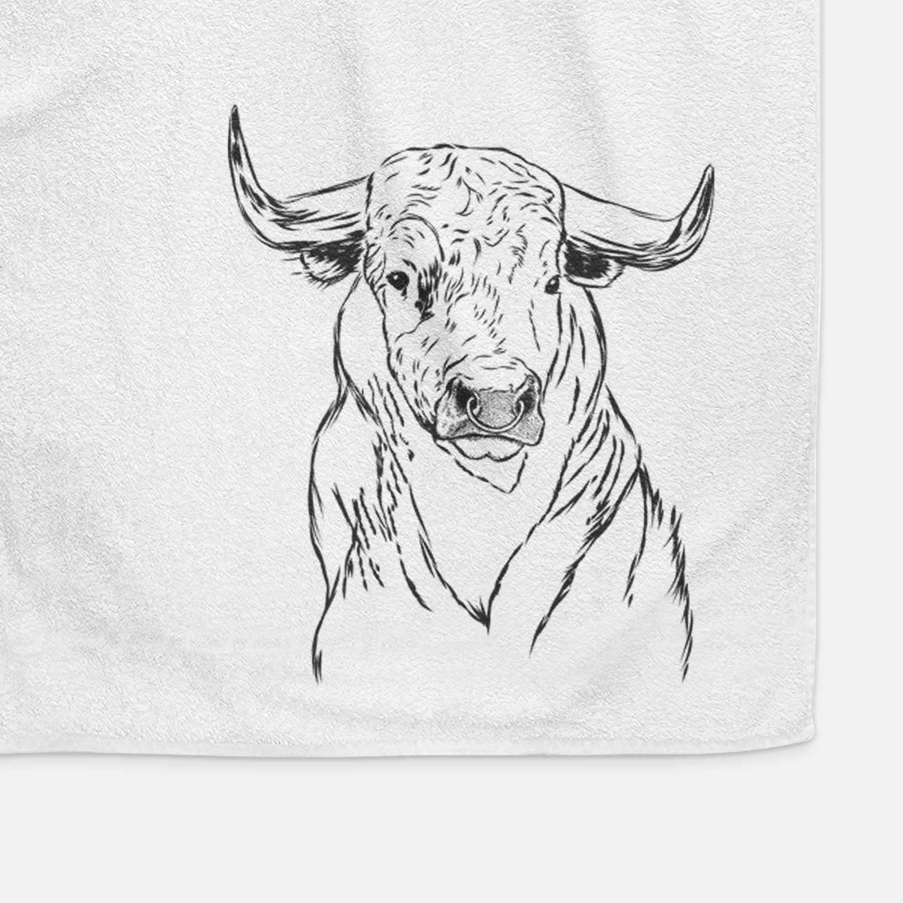 Ferdinand the Bull Decorative Hand Towel