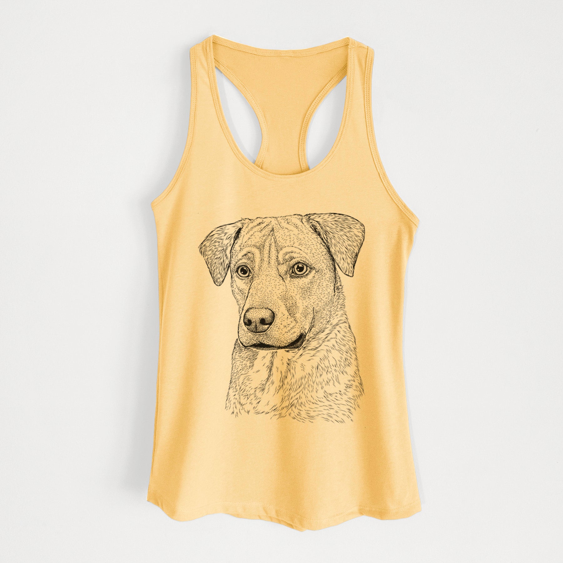 Feta the Mixed Breed - Women's Racerback Tanktop