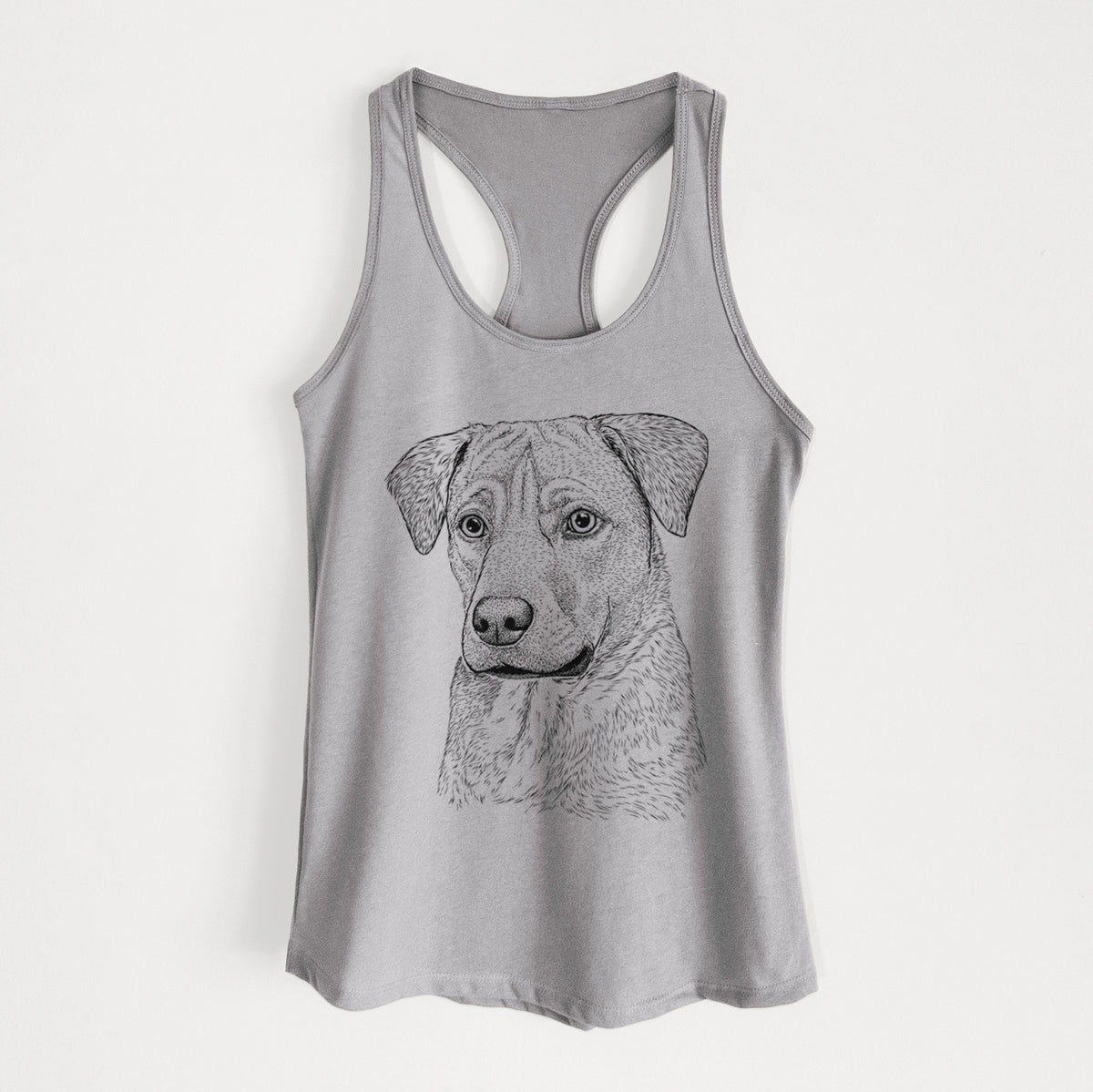 Feta the Mixed Breed - Women&#39;s Racerback Tanktop