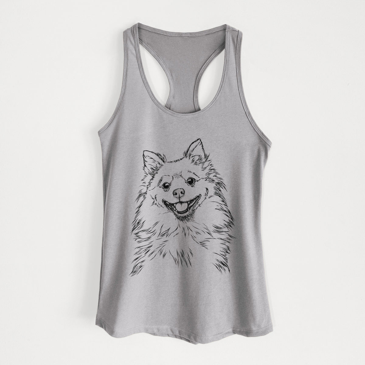 Fibi the Spitz - Women&#39;s Racerback Tanktop