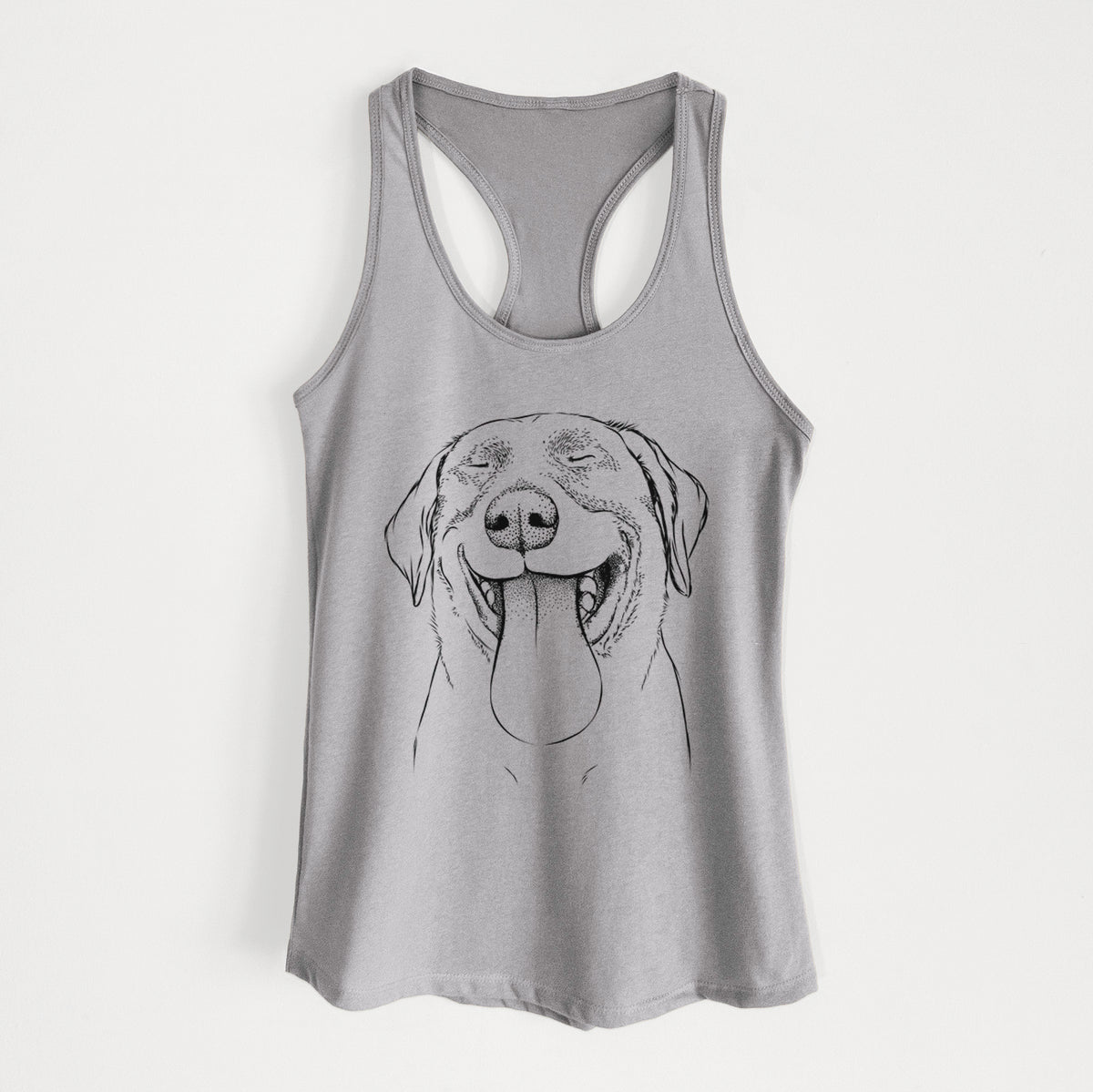 Fig the Labrador Retriever - Women&#39;s Racerback Tanktop