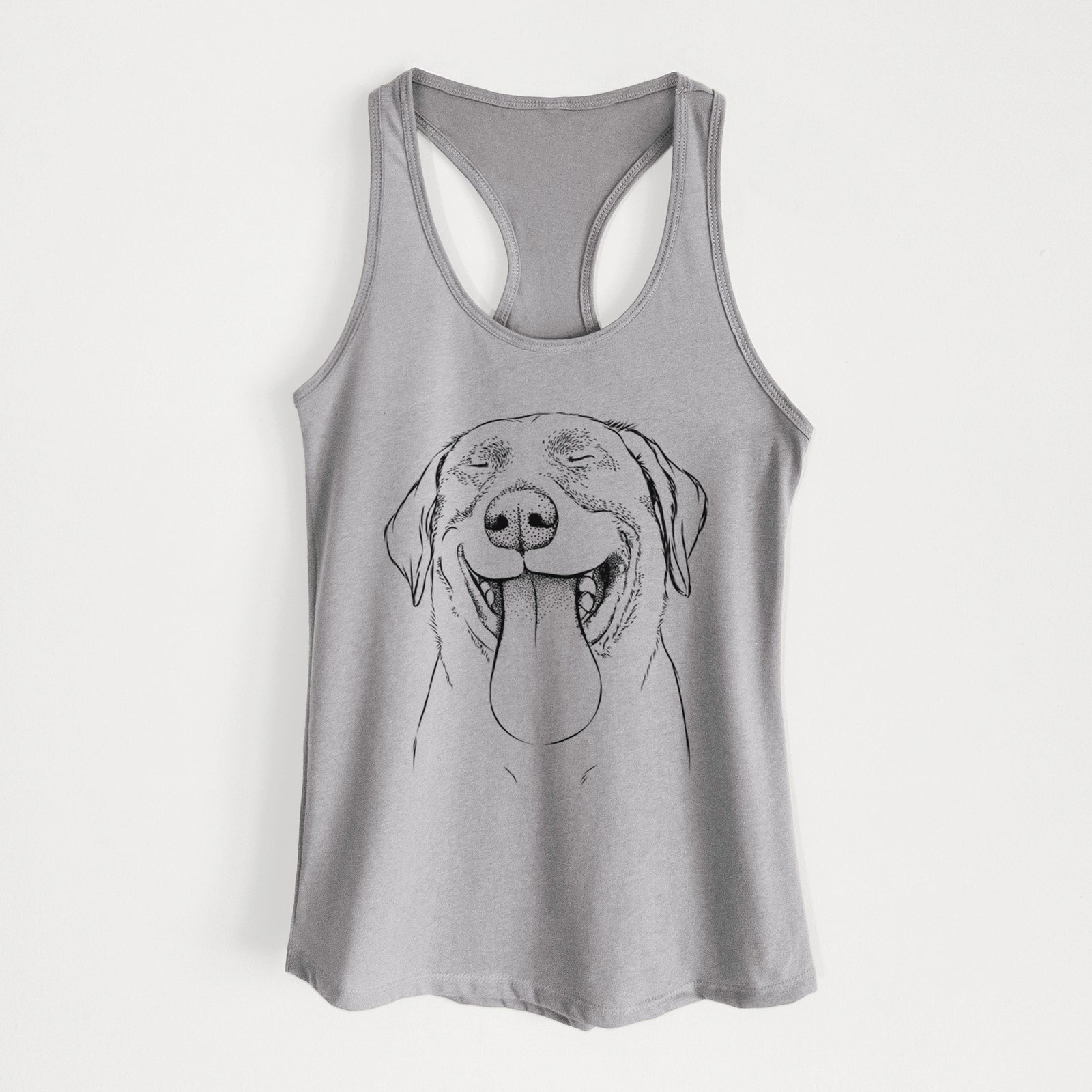 Fig the Labrador Retriever - Women's Racerback Tanktop