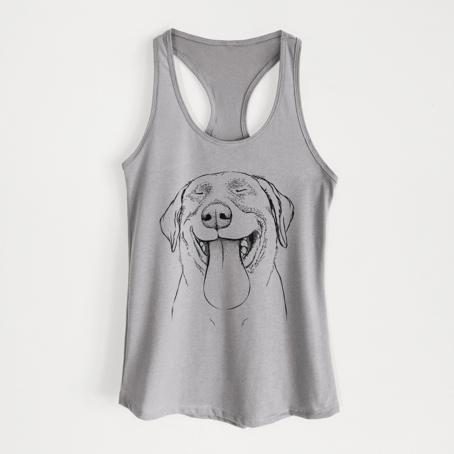 Fig the Labrador Retriever - Women's Racerback Tanktop