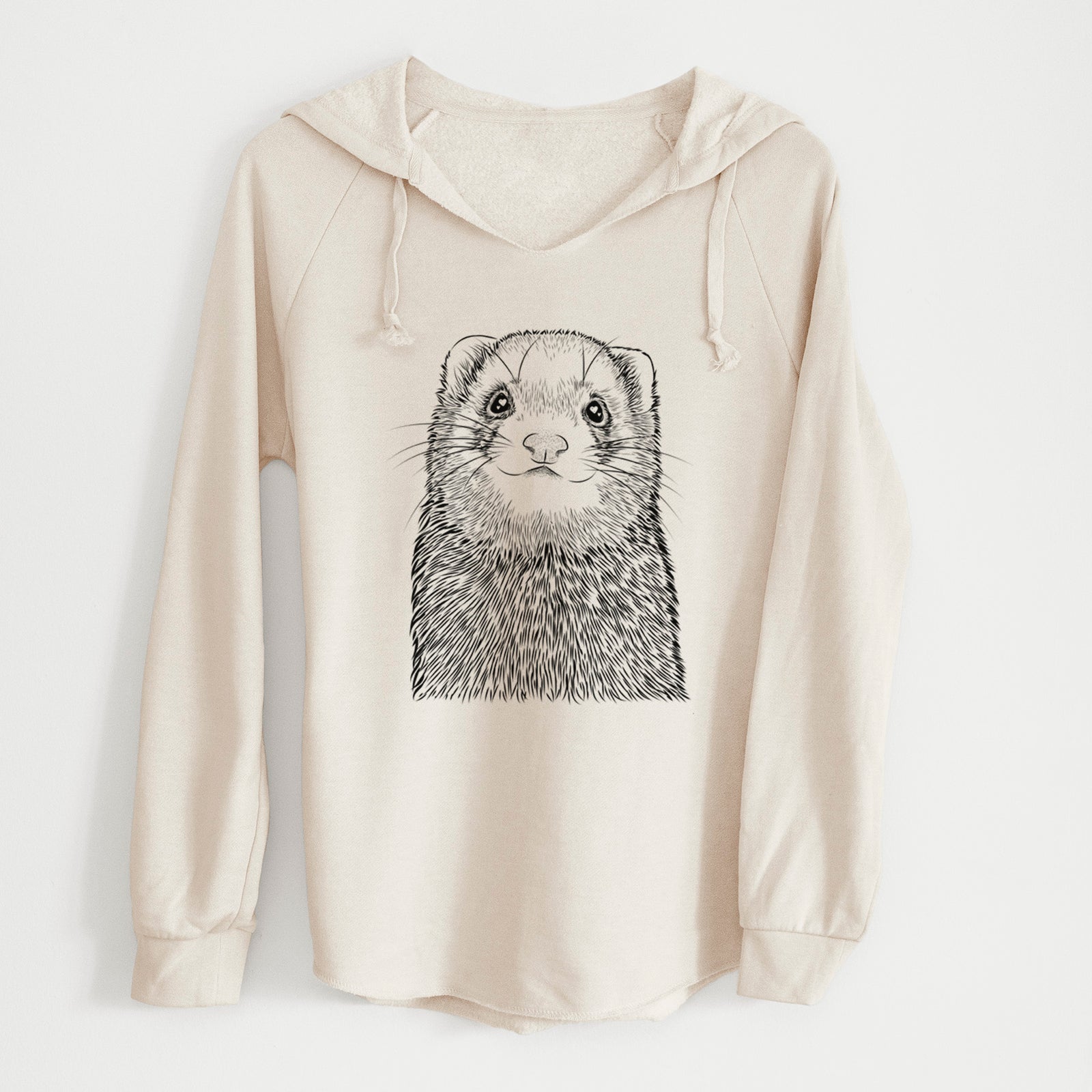 Bare Fig the Ferret - Cali Wave Hooded Sweatshirt