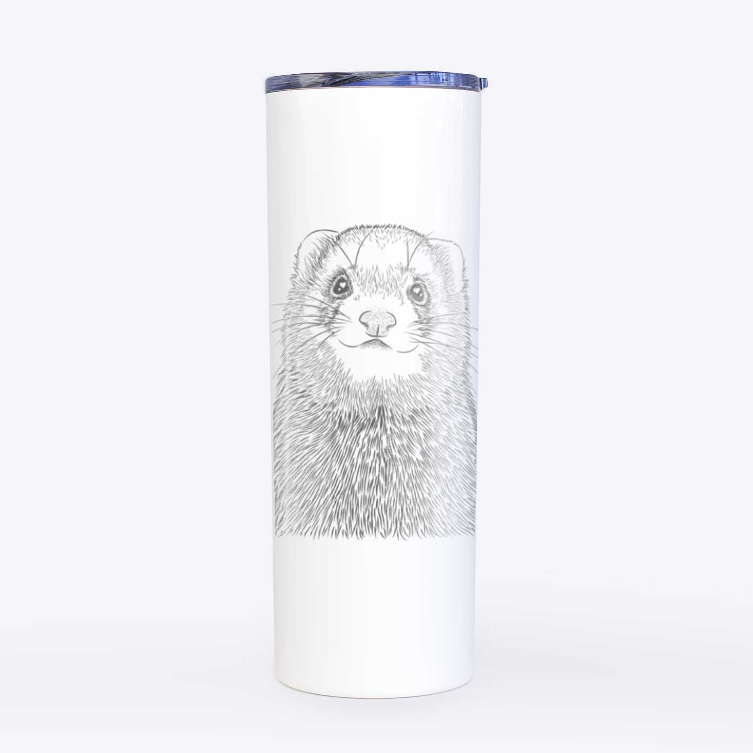 Fig the Ferret - 20oz Skinny Tumbler