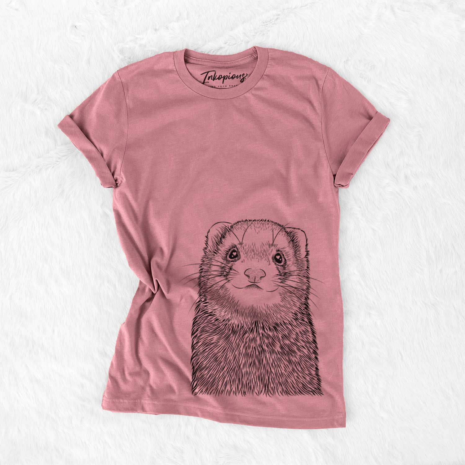 Fig the Ferret - Bella Canvas Unisex Crewneck