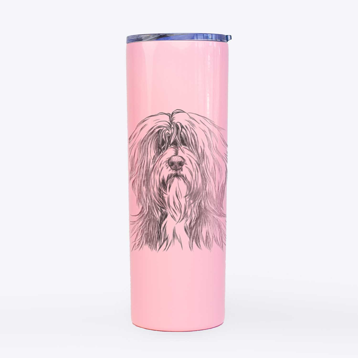 Fiji the Polish Lowland Sheepdog - 20oz Skinny Tumbler