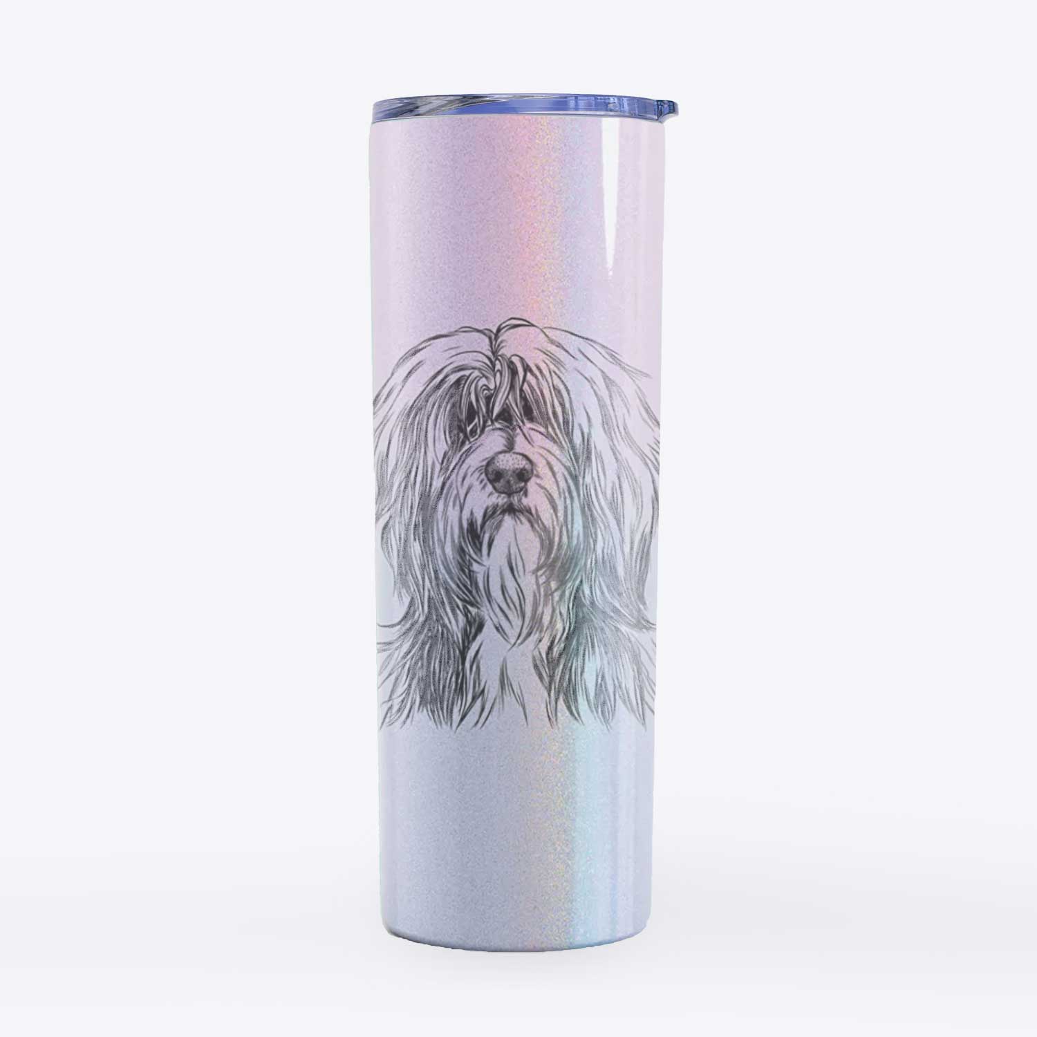 Fiji the Polish Lowland Sheepdog - 20oz Skinny Tumbler