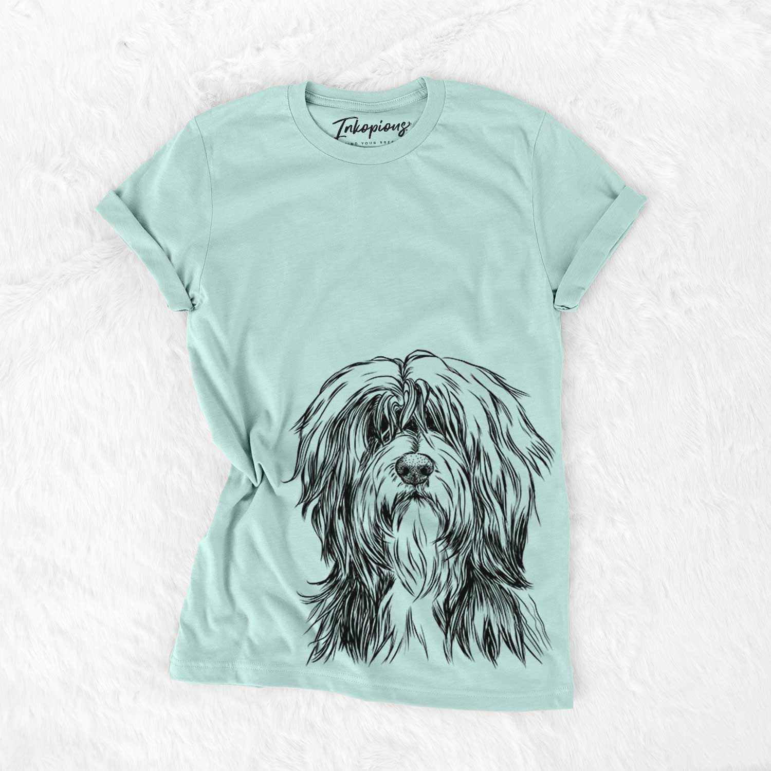 Fiji the Polish Lowland Sheepdog - Bella Canvas Unisex Crewneck