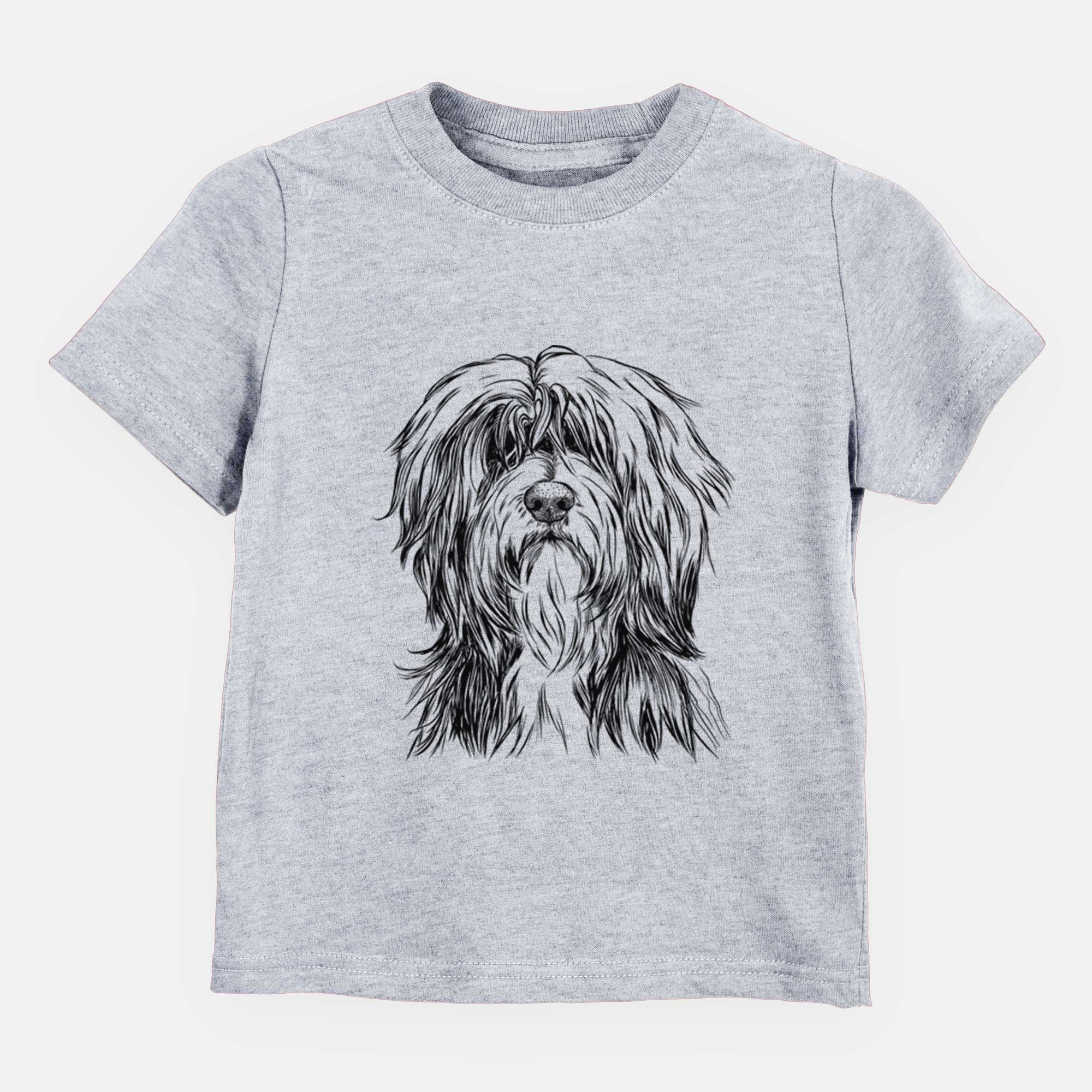 Bare Fiji the Polish Lowland Sheepdog - Kids/Youth/Toddler Shirt