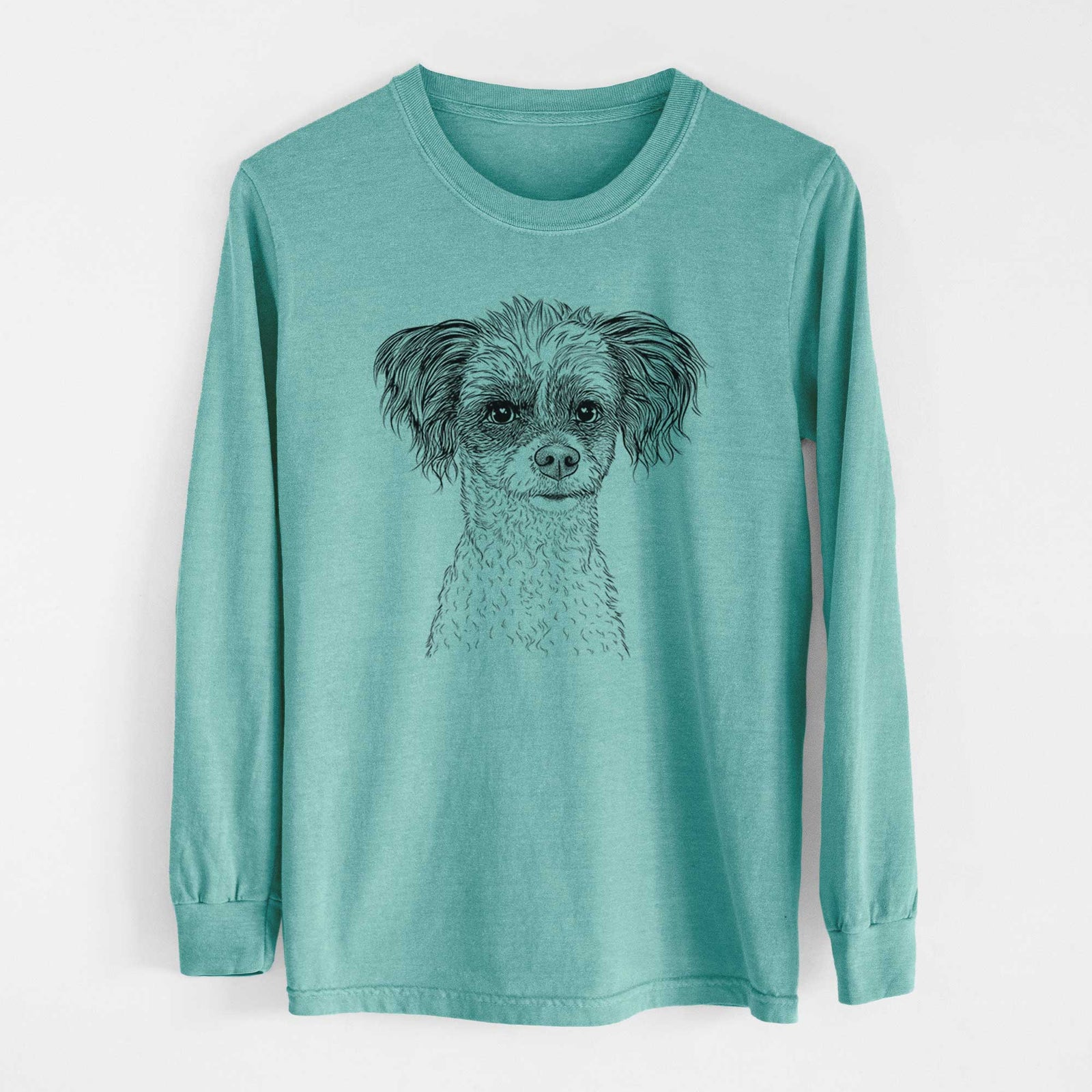 Bare Finley the Papillon Mix - Heavyweight 100% Cotton Long Sleeve