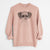 Bare Finley the Papillon Mix - Unisex Pigment Dyed Crew Sweatshirt