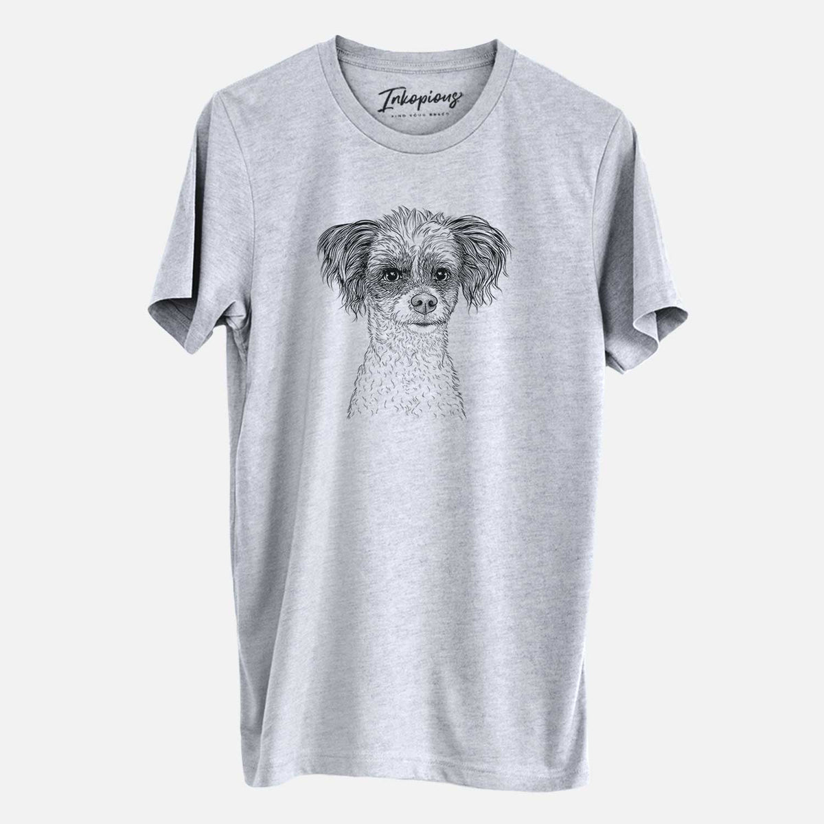 Bare Finley Beth the Papillon Mix - Unisex Crewneck