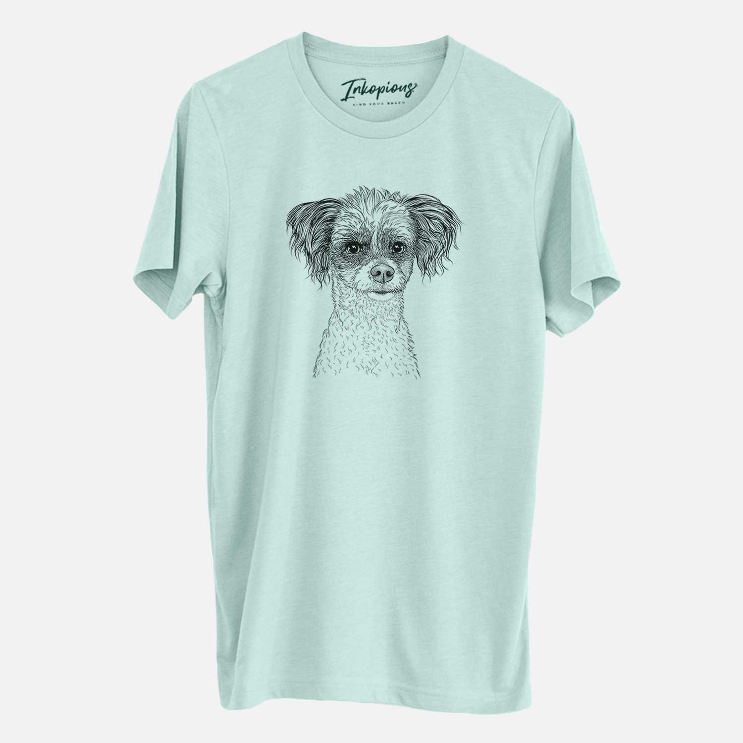 Bare Finley Beth the Papillon Mix - Unisex Crewneck