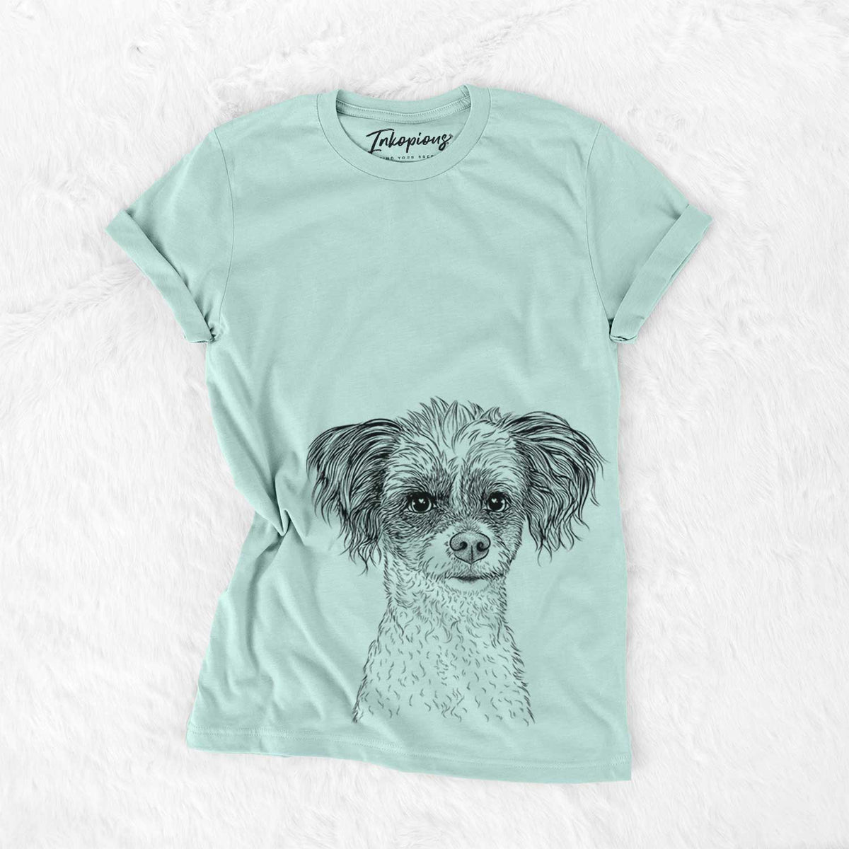 Bare Finley Beth the Papillon Mix - Unisex Crewneck