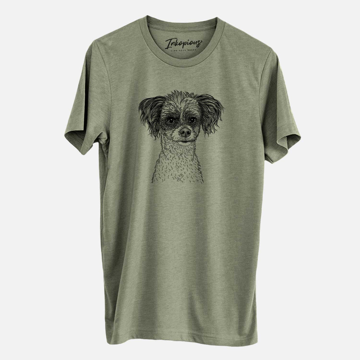 Bare Finley Beth the Papillon Mix - Unisex Crewneck