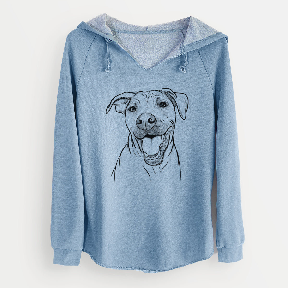 Bare Finn the Hound Mix - Cali Wave Hooded Sweatshirt