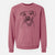 Bare Finn the Hound Mix - Unisex Pigment Dyed Crew Sweatshirt