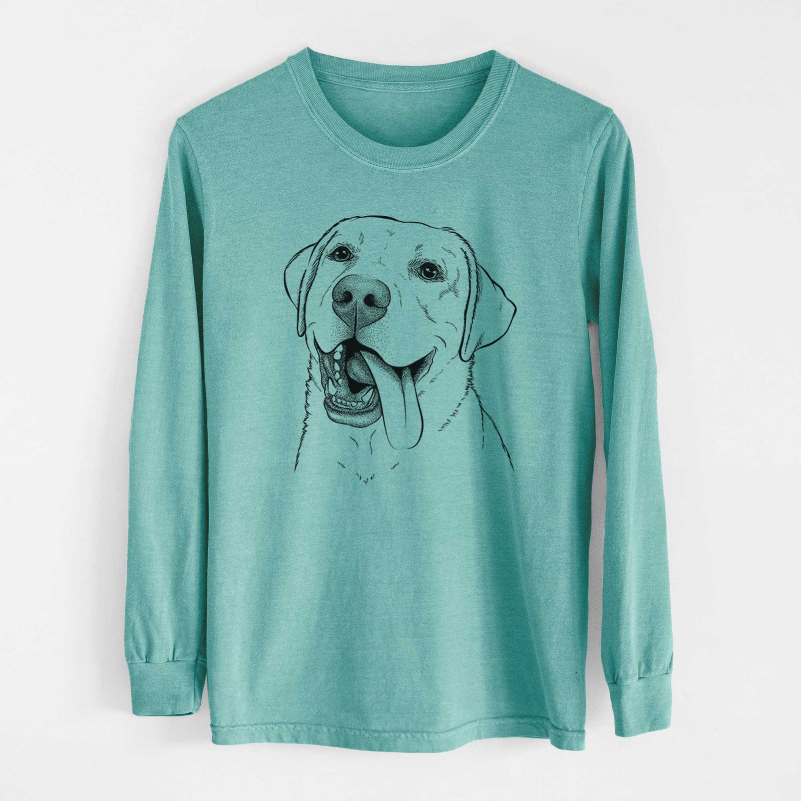 Bare Finn the Labrador Retriever - Heavyweight 100% Cotton Long Sleeve