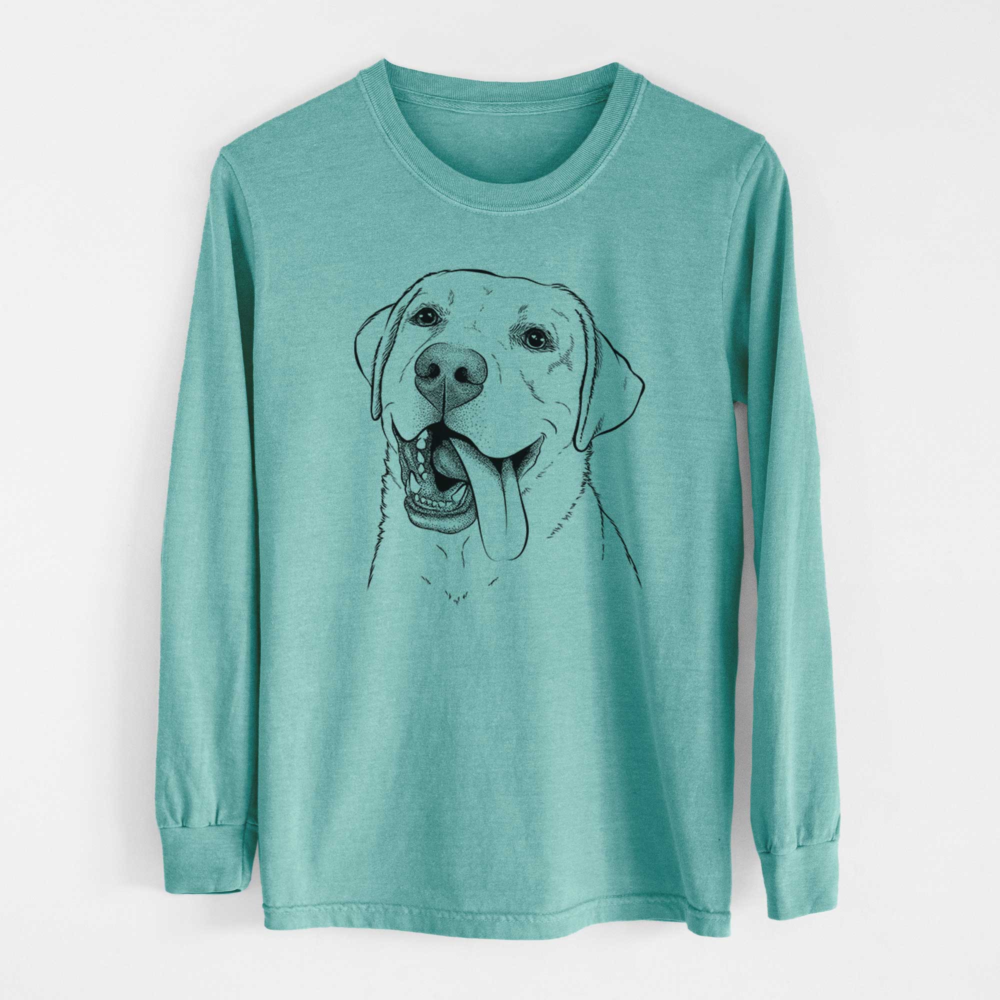 Bare Finn the Labrador Retriever - Heavyweight 100% Cotton Long Sleeve