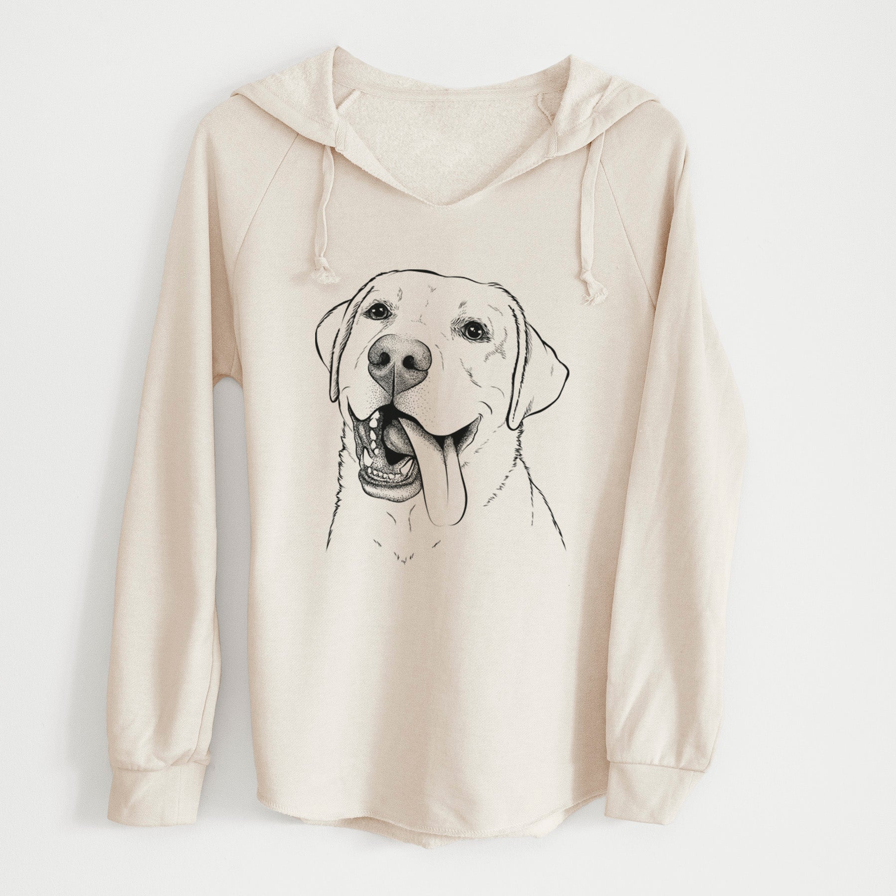 Bare Finn the Labrador Retriever - Cali Wave Hooded Sweatshirt