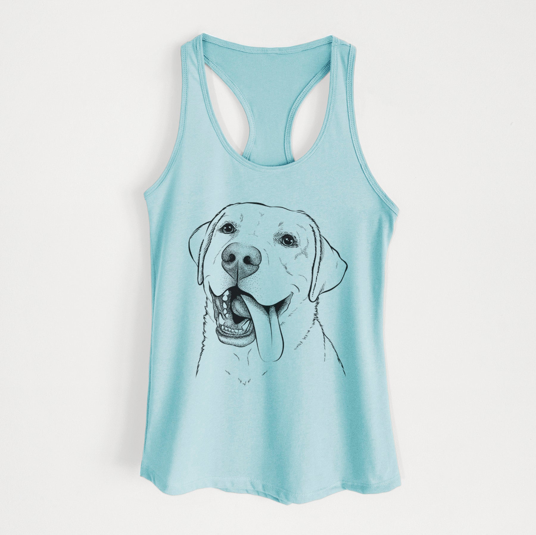 Finn the Labrador Retriever - Women's Racerback Tanktop