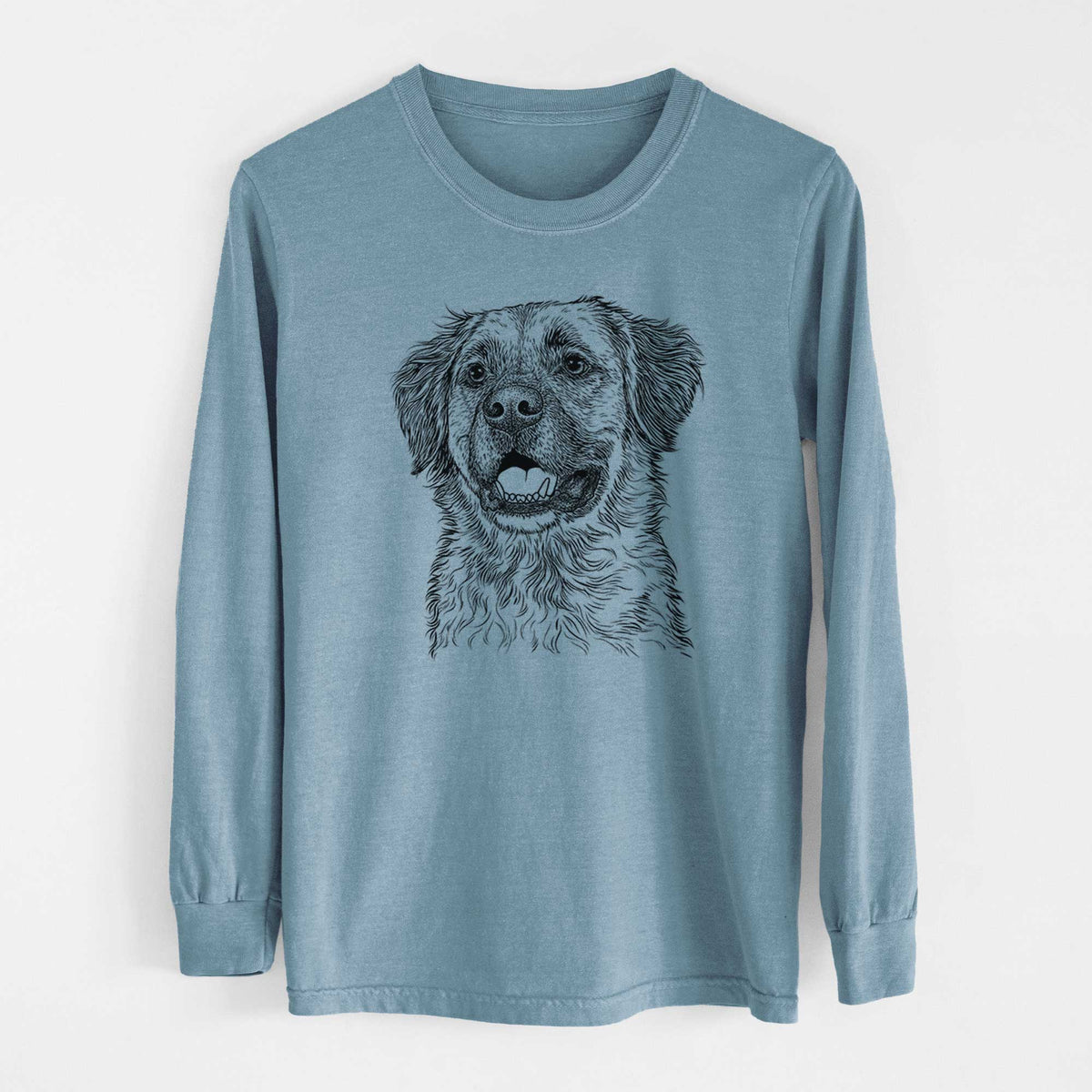 Bare Finn the Mixed Breed - Heavyweight 100% Cotton Long Sleeve