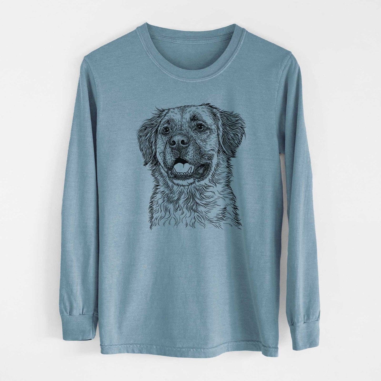 Bare Finn the Mixed Breed - Heavyweight 100% Cotton Long Sleeve