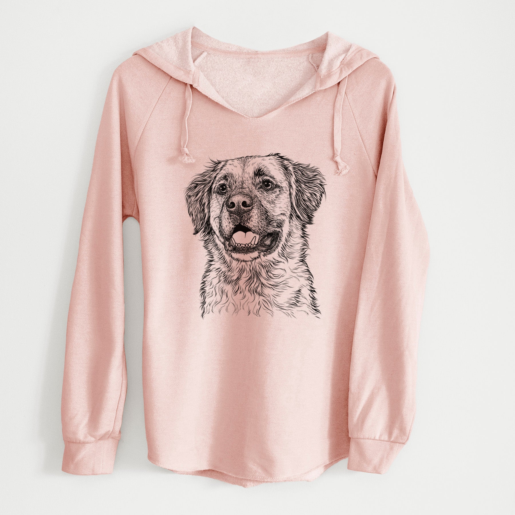 Bare Finn the Mixed Breed - Cali Wave Hooded Sweatshirt