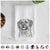 Finn the Mixed Breed Decorative Hand Towel