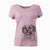 Bare Finn the Mixed Breed - Women's V-neck Shirt