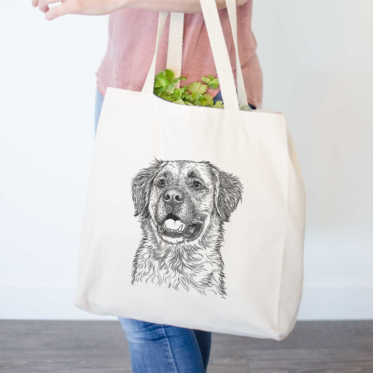 Finn the Mixed Breed - Tote Bag