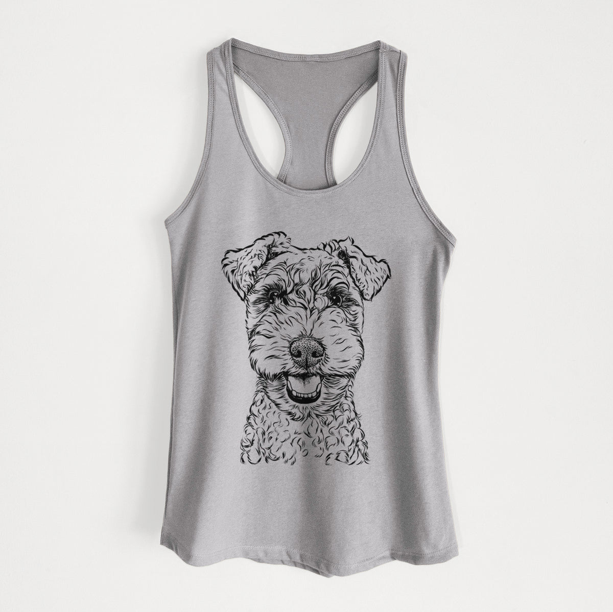 Fintan the Irish Troodle - Women&#39;s Racerback Tanktop