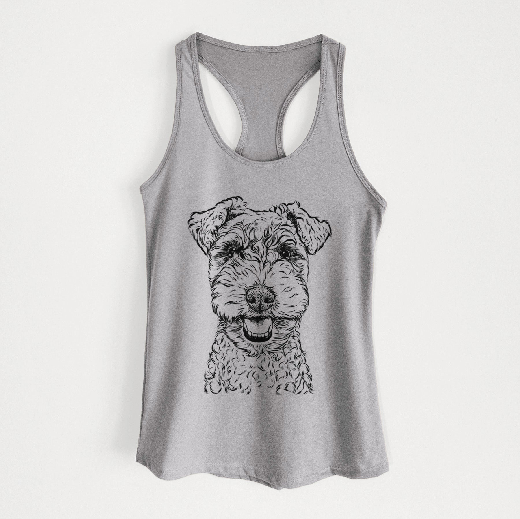 Fintan the Irish Troodle - Women's Racerback Tanktop