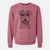 Bare Fintan the Irish Troodle - Unisex Pigment Dyed Crew Sweatshirt